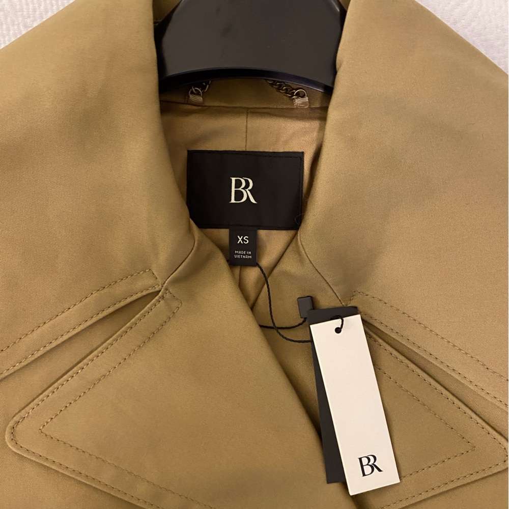 Banana Republic Trench Coat.Full length. Size XS fits more like a small